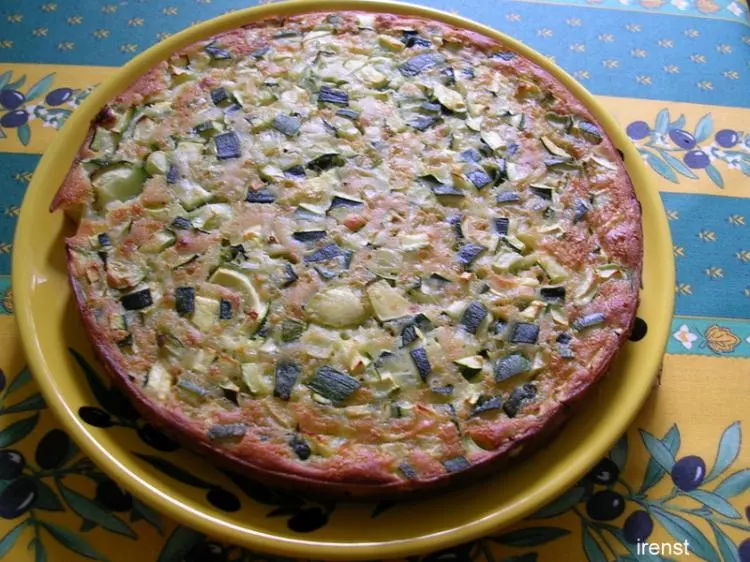 Zucchini-Quiche o. Boden