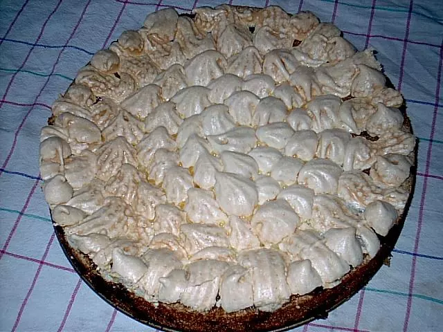 Heidelbeer-Baiser-Kuchen