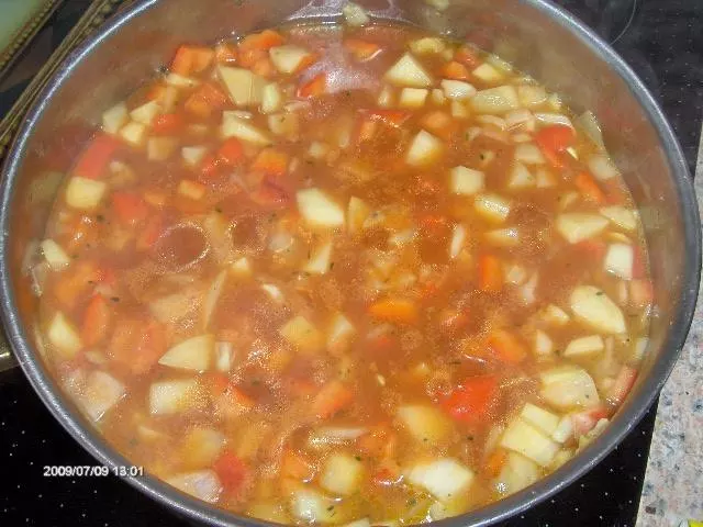 Annegrets Kartoffelgulasch