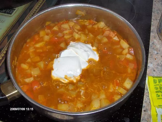 Annegrets Kartoffelgulasch