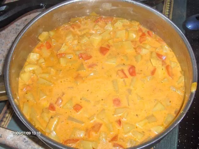 Annegrets Kartoffelgulasch