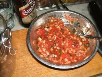 Paprika-Tomaten Salsa