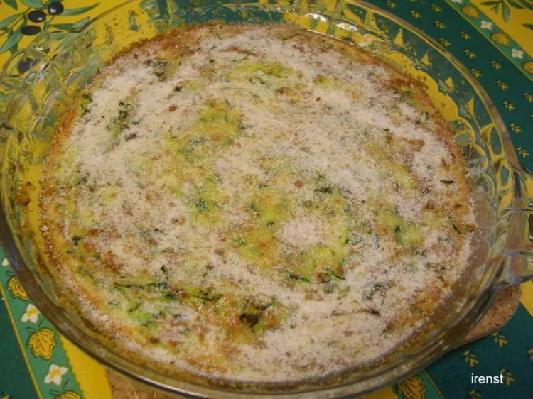 Zucchini "Omelette provençale"