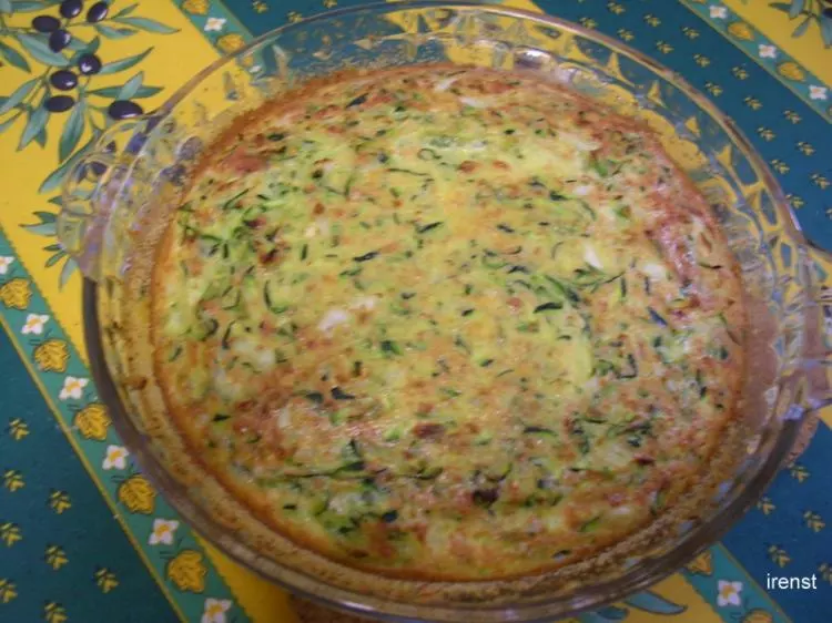 Zucchini "Omelette provençale"