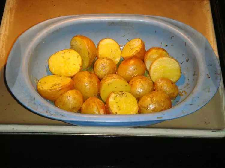 Rosmarinkartoffeln mit Mozzarella