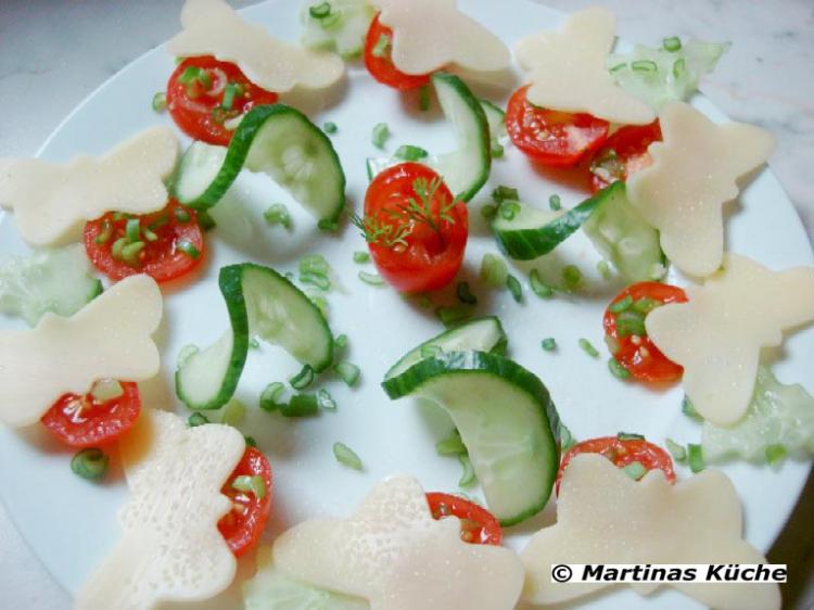 Kinder-Salat- Käse-Teller | Ein Kochmeister Rezept | kochmeister.com