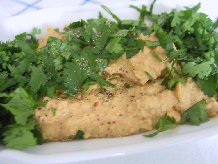 Hummus bi Tahina (Kichererbsen-Sesam-Paste)