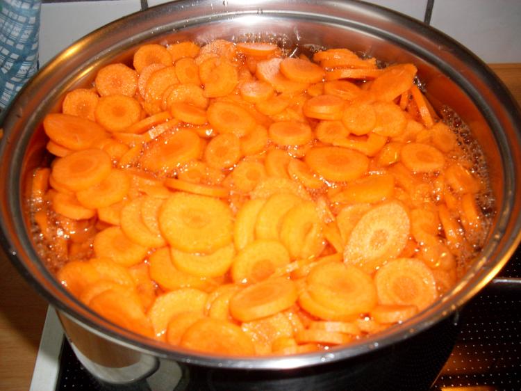 Möhren (Karotten) einkochen
