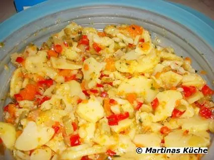 Kartoffelsalat ohne Majonaise