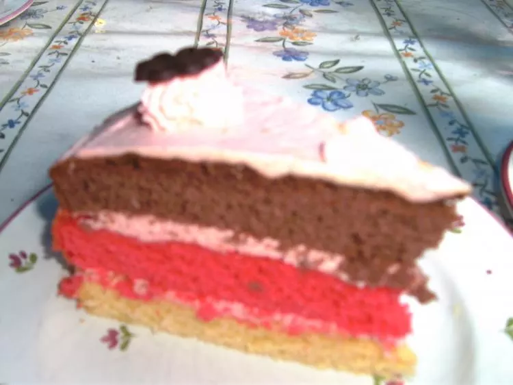 Schwarz-Rot-Gold-Torte