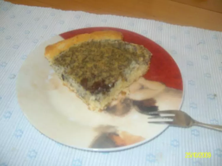 Mohnkuchen auf Blech