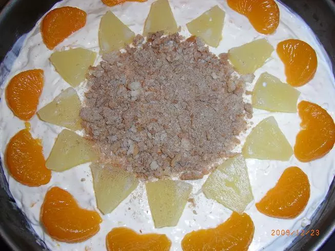 Mandarinen-Ananas-Torte