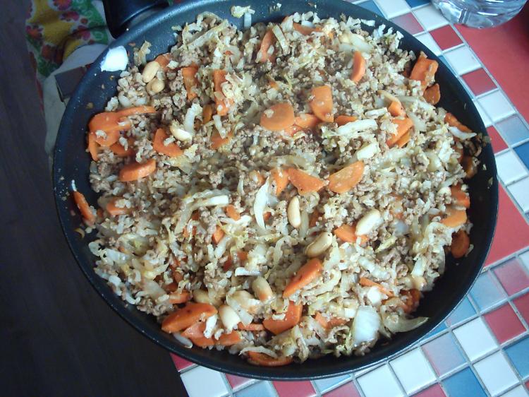 Chinakohl-Hack-Pfanne | Kochmeister Rezept