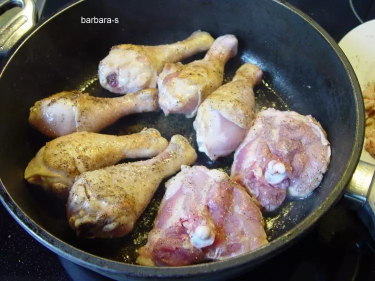 Baskische Hühnerpfanne
