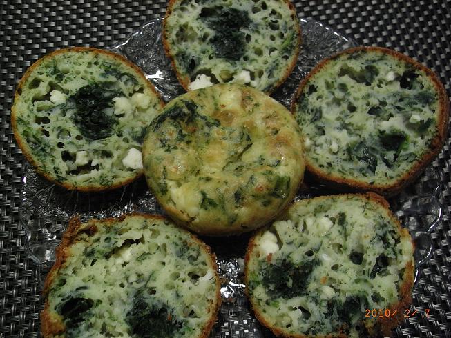 Spinat-Feta-Muffins | Kochmeister Rezept