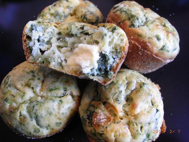 Spinat-Feta-Muffins | Kochmeister Rezept