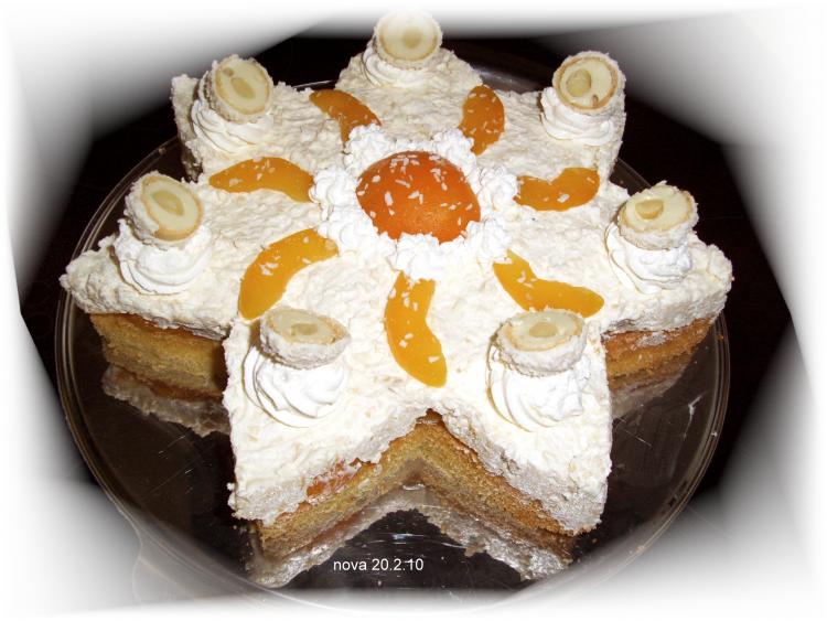 Raffaello-Torte (mit Aprikosen)