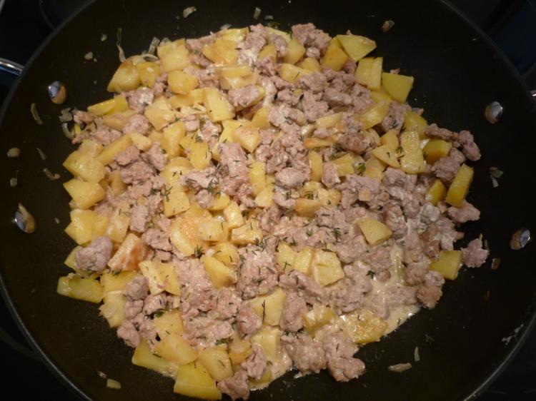 Deftige Kartoffel-Hack-Pfanne | Kochmeister Rezept Deftige Kartoffel-Hack-Pfanne | Kochmeister Rezept