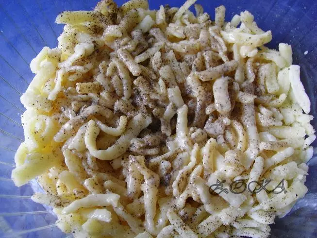 Nudel-Spargel-Pilz-Auflauf