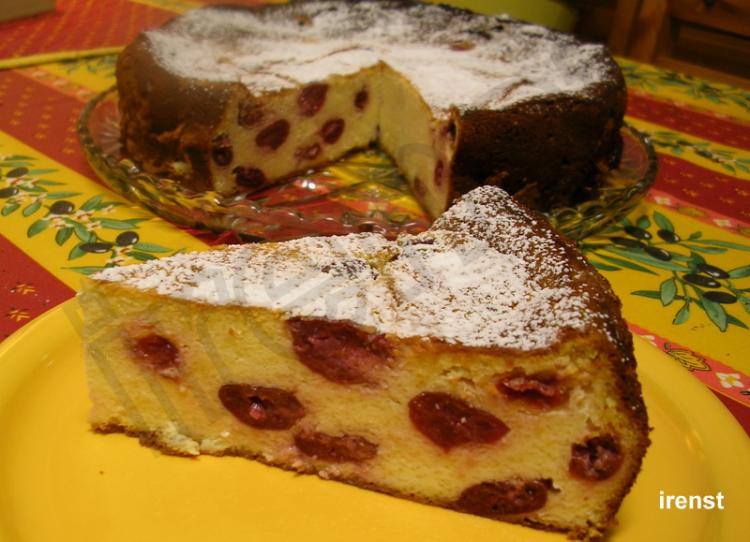 Kasekuchen Mit Kirschen Kochmeister Rezept