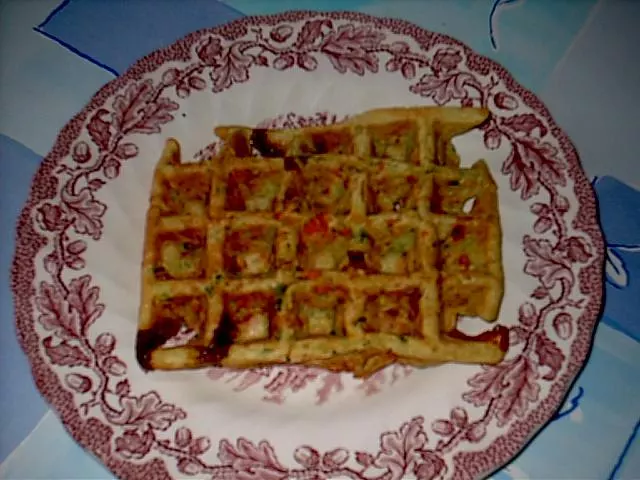 Gemüsewaffeln