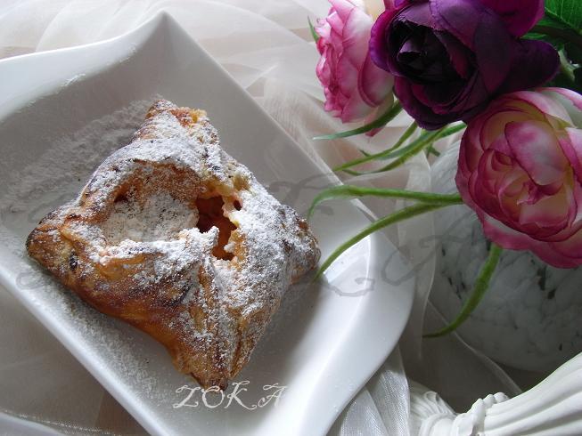 Quark-Vanille-Orangen-Blätterteigtaschen mit Erdbeeren | Kochmeister Rezept