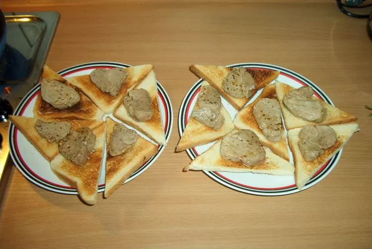 Pilz-Filet-Toasts