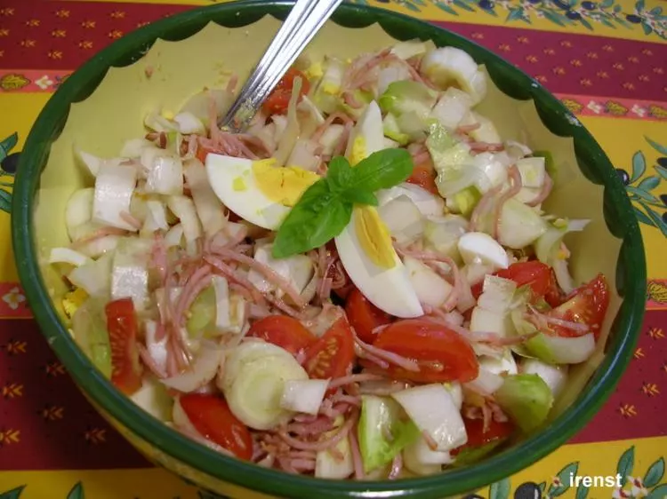 Chicorée-Schinken-Salat