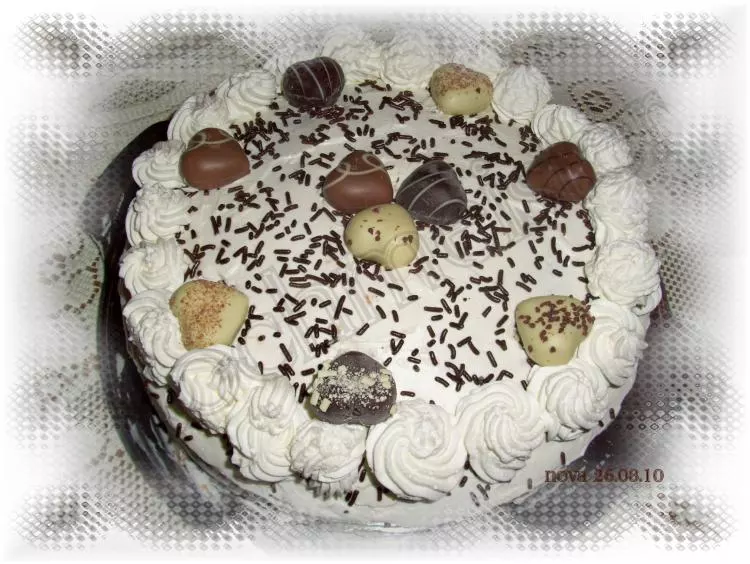 Mokka-Haselnuss-Torte