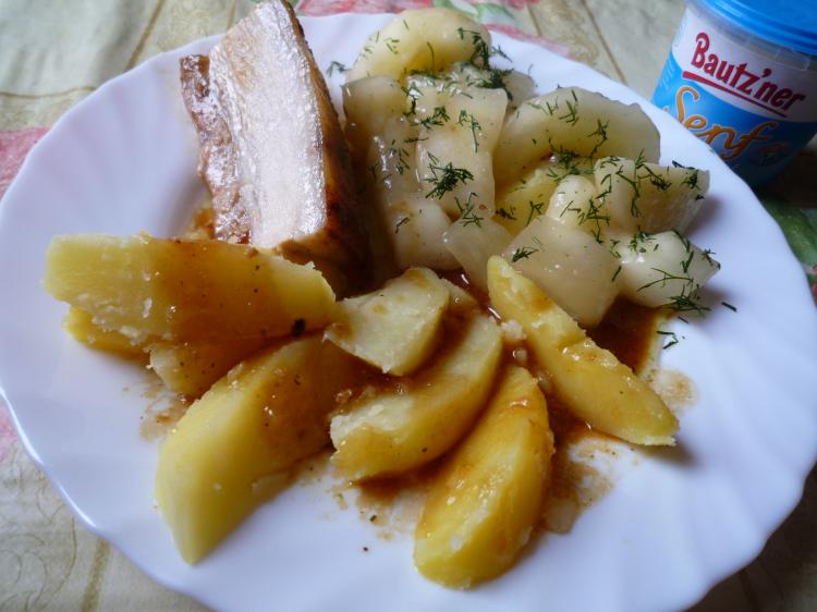 Geschmorte Rippchen mit Schmorgurke | Kochmeister Rezept