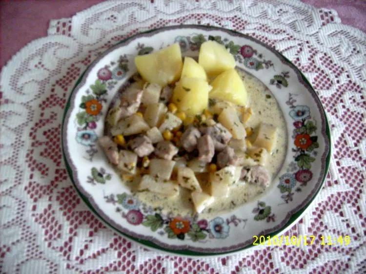 Kohlrabi-Schnitzel-Pfanne