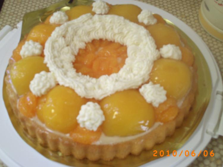 Schneller Pfirsichkuchen mit Kokos-Sahne | Kochmeister Rezept