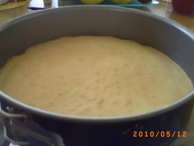 Pfirsich-Pudding-Torte