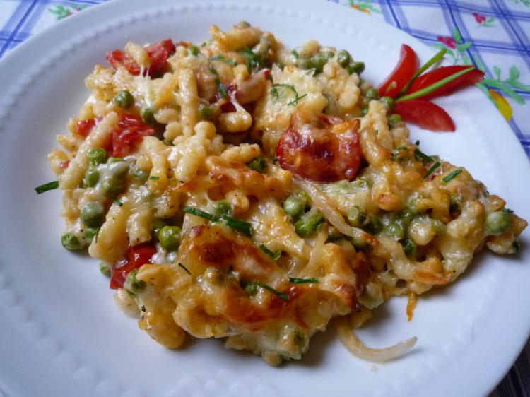 Gratinierte Gemüse-Spätzle | Ein Kochmeister Rezept | kochmeister.com