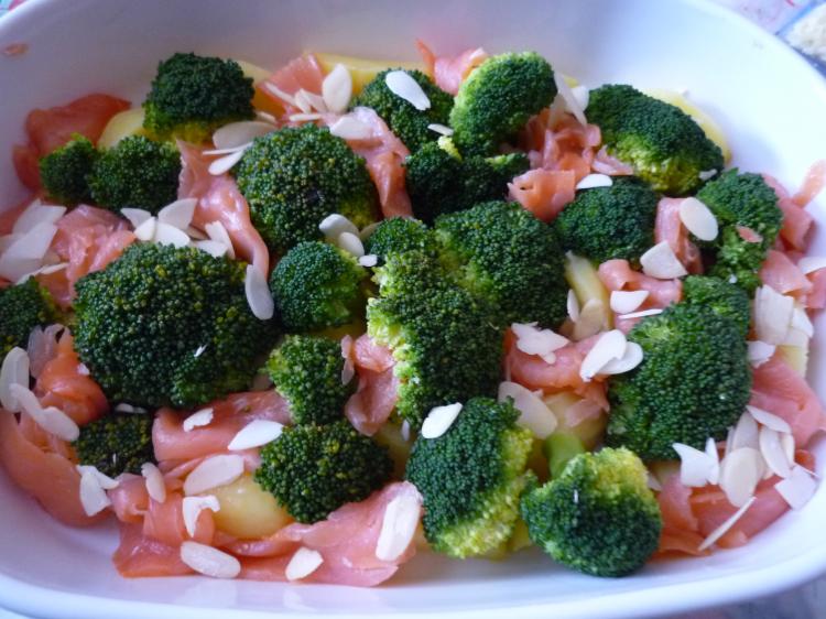 Broccoli - Lachs - Gratin | Kochmeister Rezept