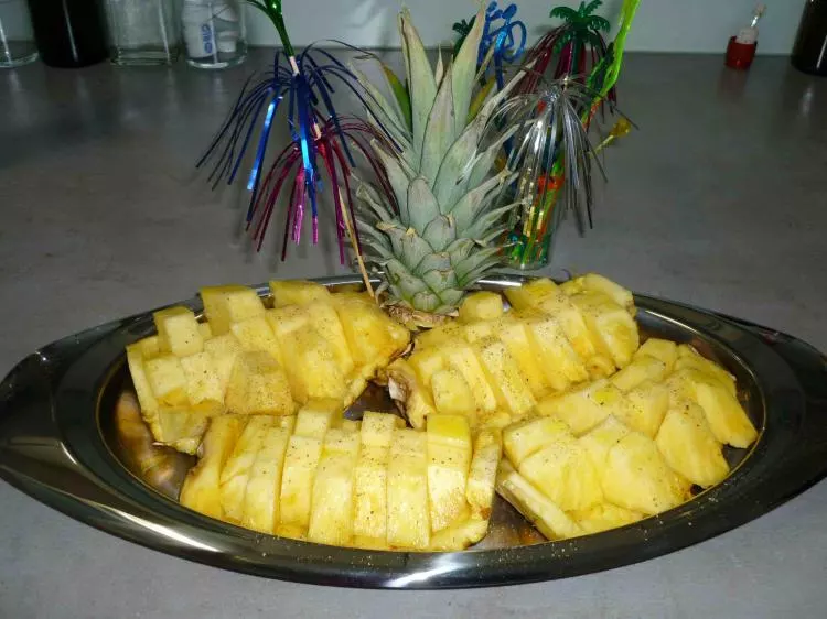 ungewöhnliche Ananas