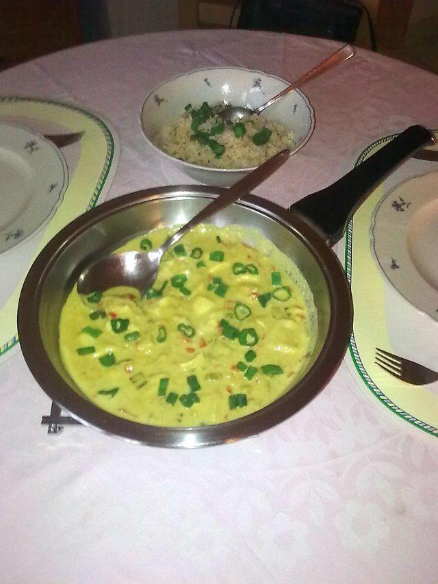 Kokosnuss-Fisch-Curry
