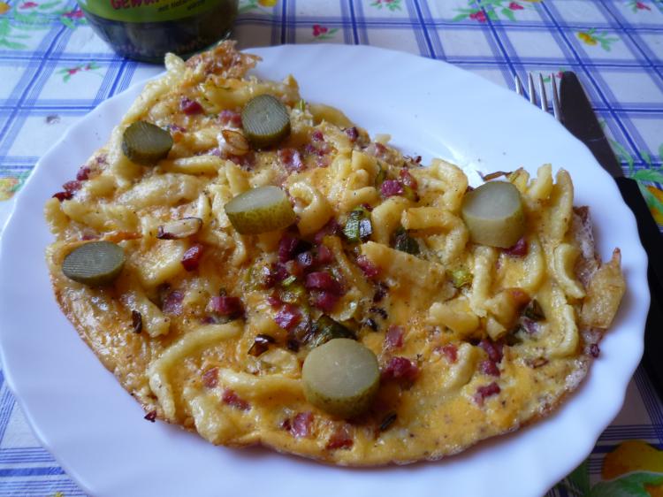 Spätzle-Bauernomelett | Kochmeister Rezept