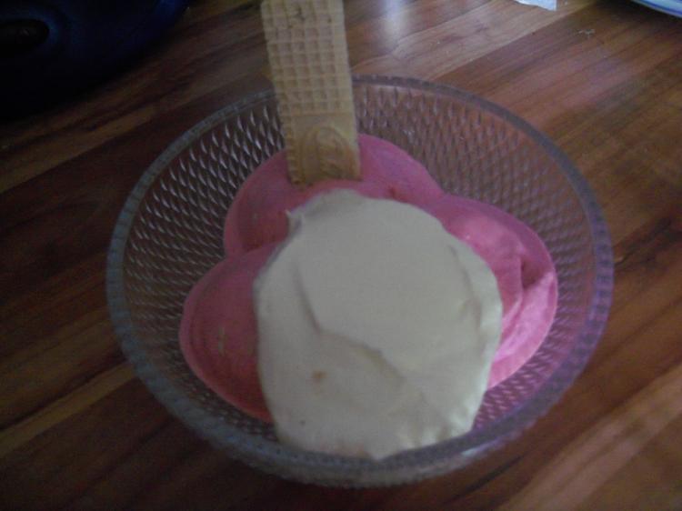 Himbeer-Kokos-Blitzeis | Kochmeister Rezept Himbeer-Kokos-Blitzeis | Kochmeister Rezept