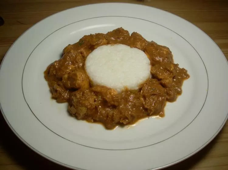 Chicken Tikka Masala mit Reis