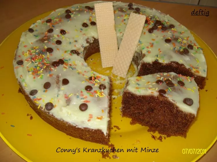 Conny's Kranzkuchen mit MInze 