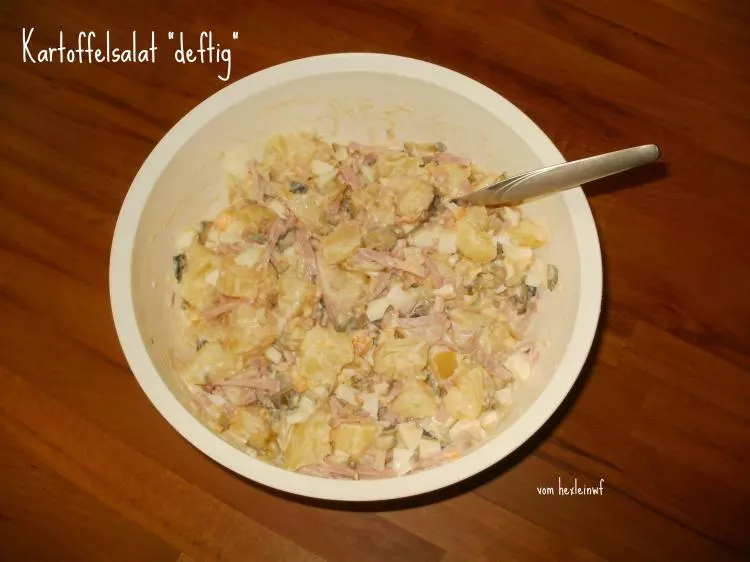 Kartoffelsalat "deftig"
