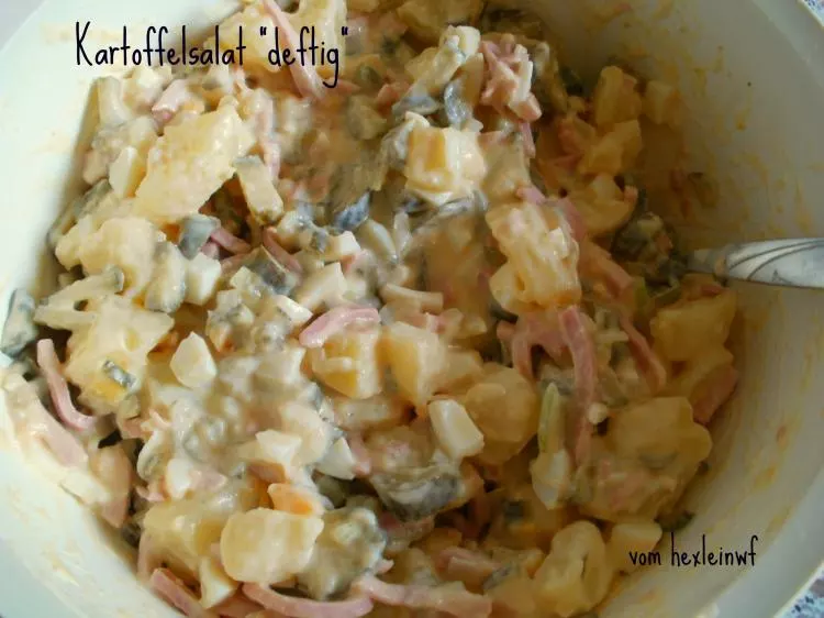 Kartoffelsalat "deftig"