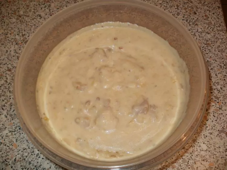 Hackfleisch-Käse-Suppe mit Porree