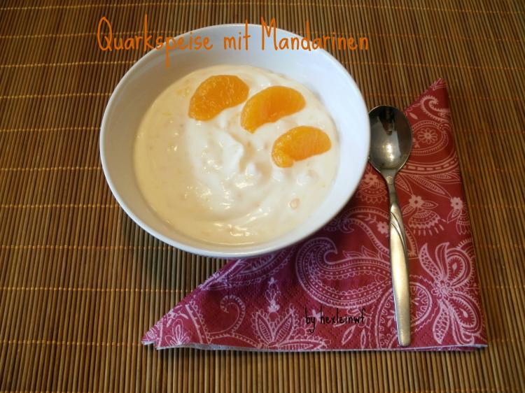 Quarkspeise mit Mandarinen | Kochmeister Rezept