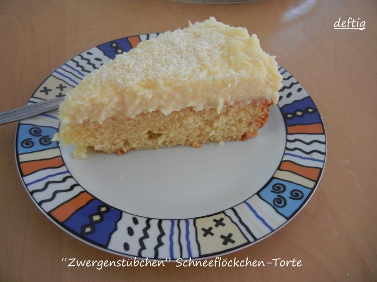 "Zwergenstübchen" Schneeflöckchen-Torte
