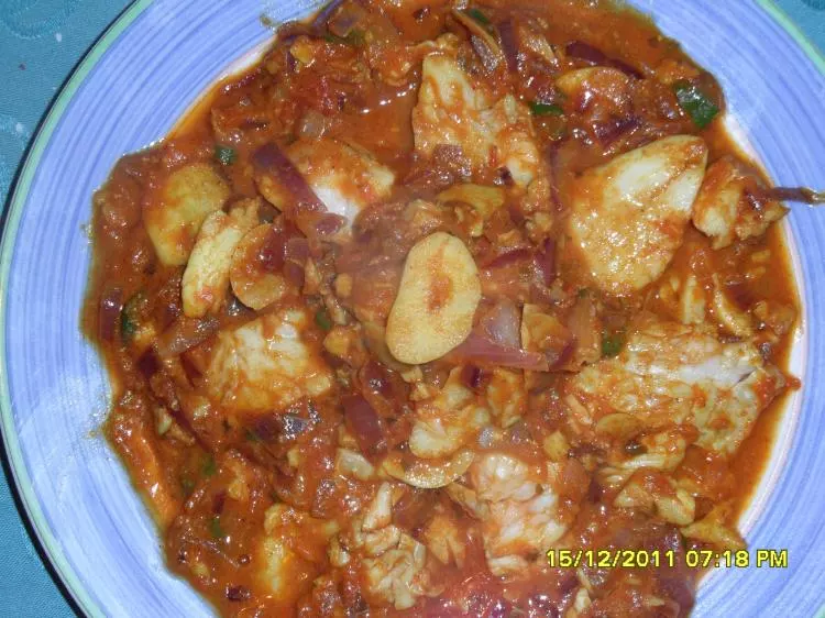 Fischcurry ( Malaysia) Variation 