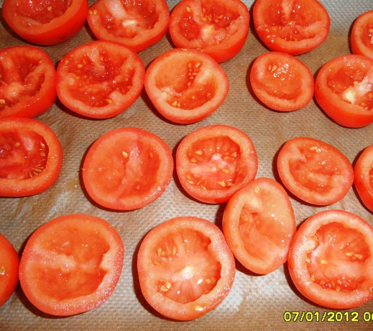 Tomaten im Backofen (Pomodori al forno)