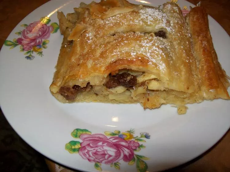 Schneller Apfelstrudel