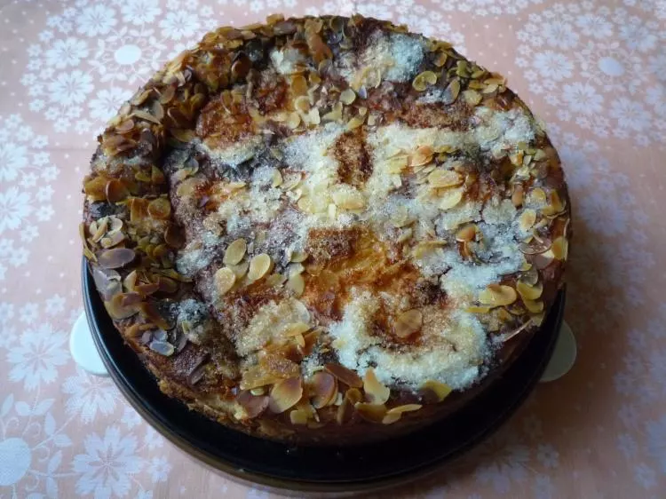 Käse-Apfelkuchen